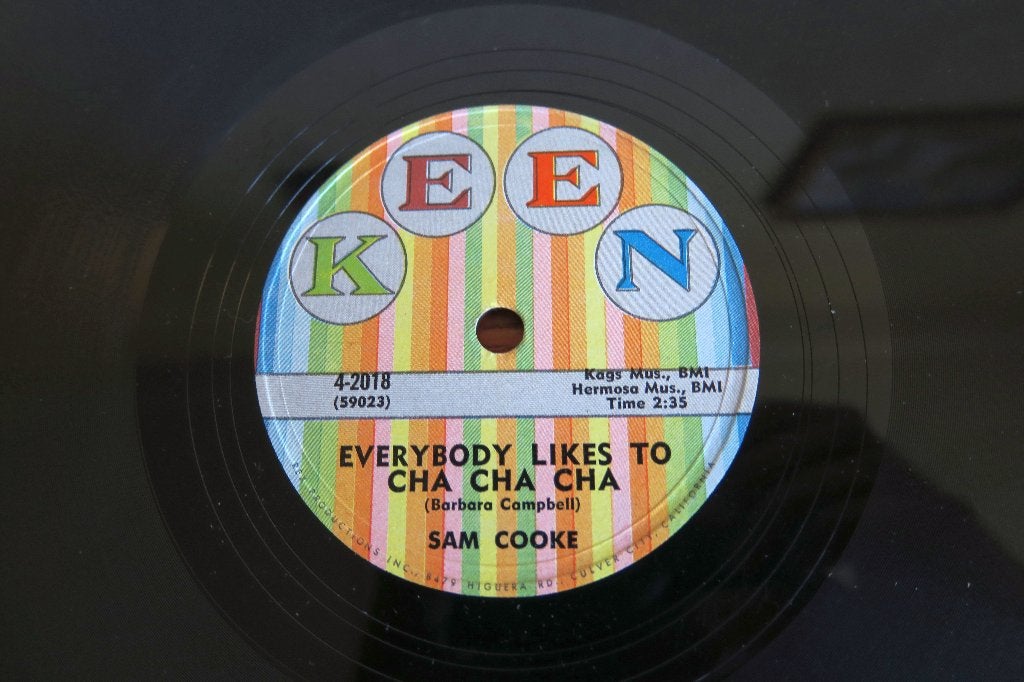 Sam Cooke Everybody Likes To Cha Cha Cha 78rpm 78 toeren, Gebruikt, 10 inch, Ophalen of Verzenden, Soul