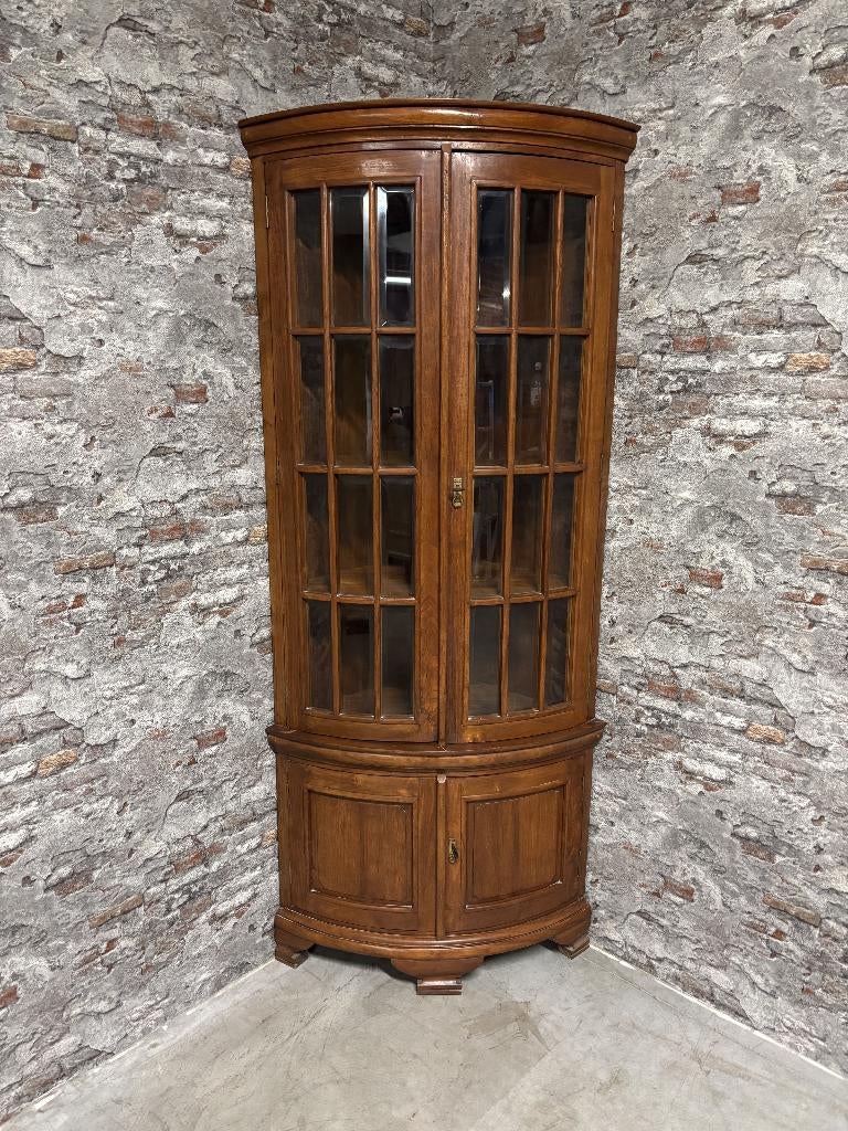 Vintage hoekkast nr.1243, Info@antiekgroothandel.com, 7602 RG, Landelijk, Steen Antiek