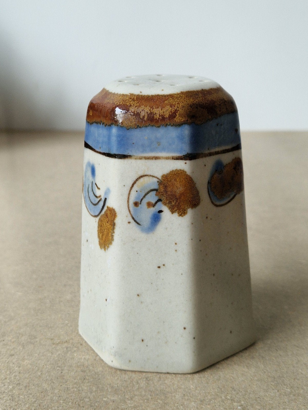 vintage tonala keramos mexico zoutvat suikerstrooier, Antiek en Kunst, Ophalen of Verzenden