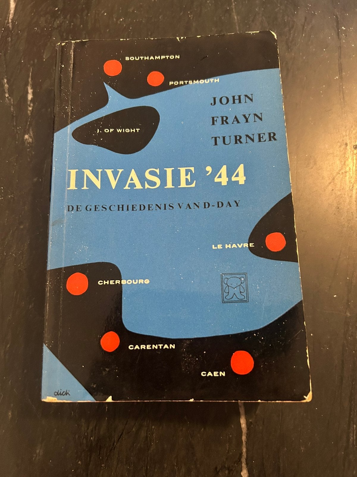INVASIE’44 John Frayn Turner 1961, Verzenden, Tweede Wereldoorlog, Gelezen