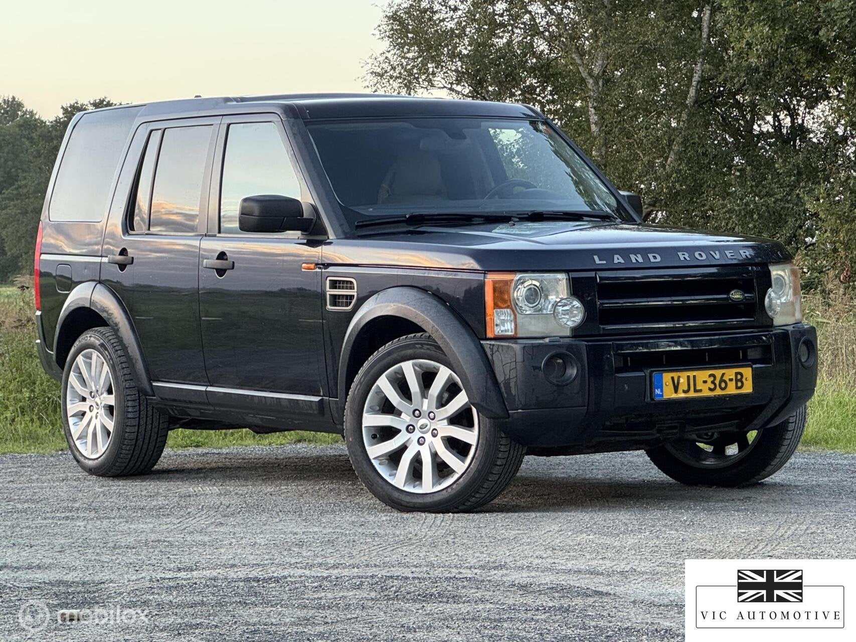 Land Rover Discovery 2.7 TdV6 SE Grijskenteken Handbak, Auto's, Beige, 190 pk, Blauw, Xenon verlichting