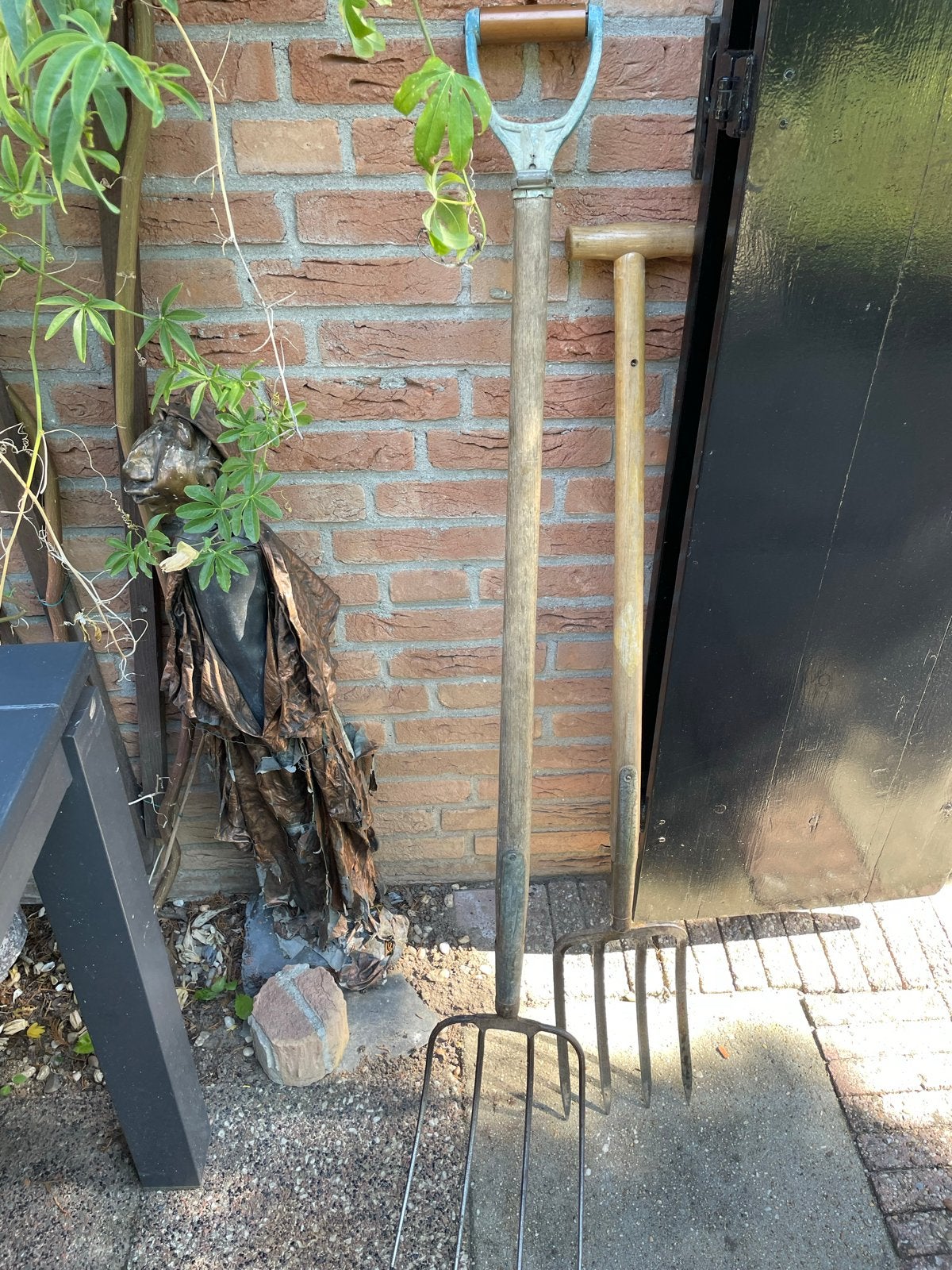 Tuingereedschap: riek en spitvork, Ophalen of Verzenden, Gebruikt, Overige typen, Overige merken
