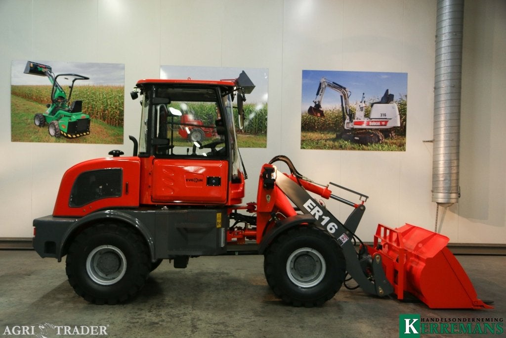 Nieuwe EVERUN ER16 / EVERUN ER416 Full options kniklader, Zakelijke goederen, Machines en Bouw | Kranen en Graafmachines, -, Niet opgegeven