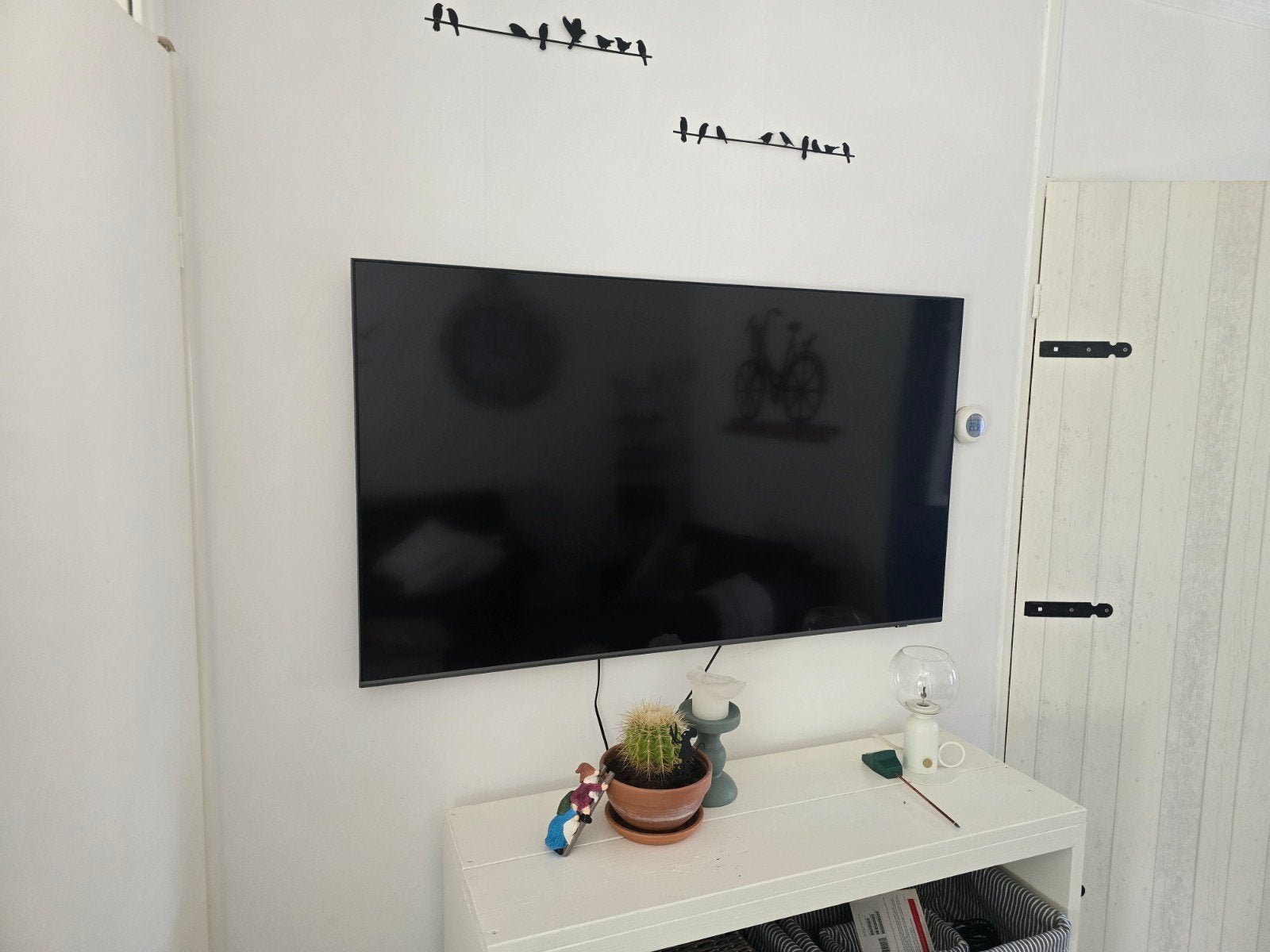 Samsung QE55Q64BAUXXN QLED TV 55 inch met muurbeugel, Ophalen, QLED, 50 Hz, Zo goed als nieuw