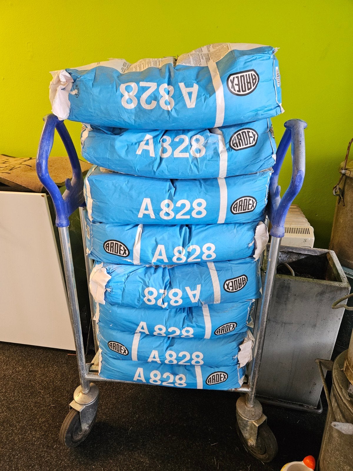12 zakken gips - Ardex A 828, Doe-het-zelf en Verbouw, Ophalen, Nieuw