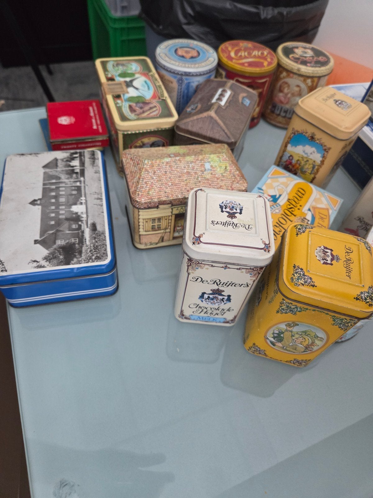 Partij oude blikken - Koopje nu alles voor 25 euro!, Verzamelen, Blikken, Ophalen of Verzenden