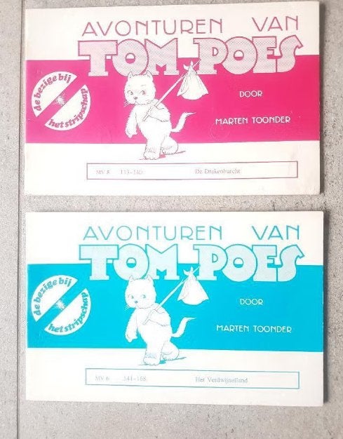 Avonturen van Tom Poes *, Boeken, Stripboeken, Meerdere stripboeken, Ophalen of Verzenden, Gelezen, Marten Toonder