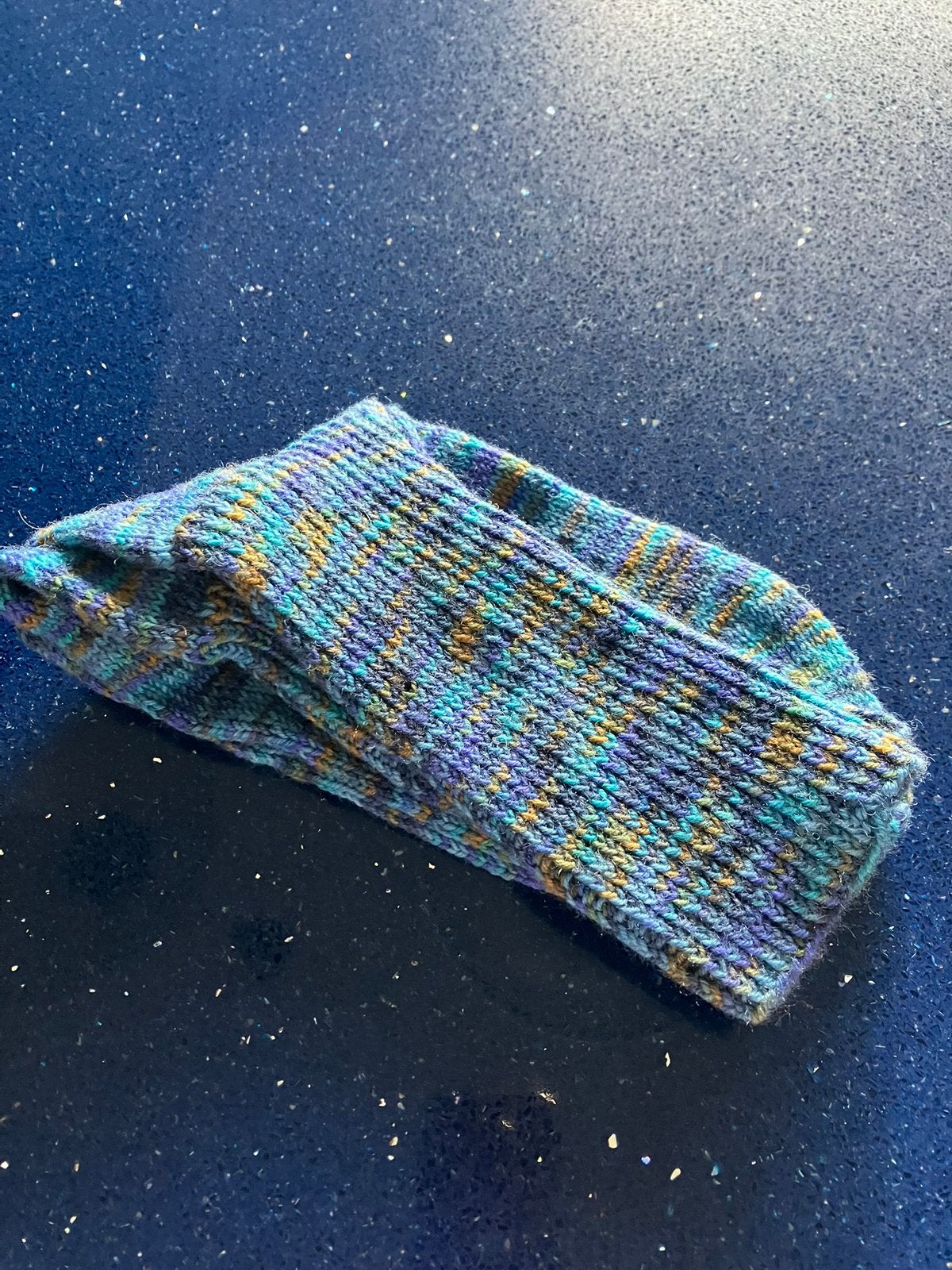 Nieuwe handgebreide sokken, Kleding | Heren, Ophalen of Verzenden, Nieuw, Maat 43 t/m 46, Blauw