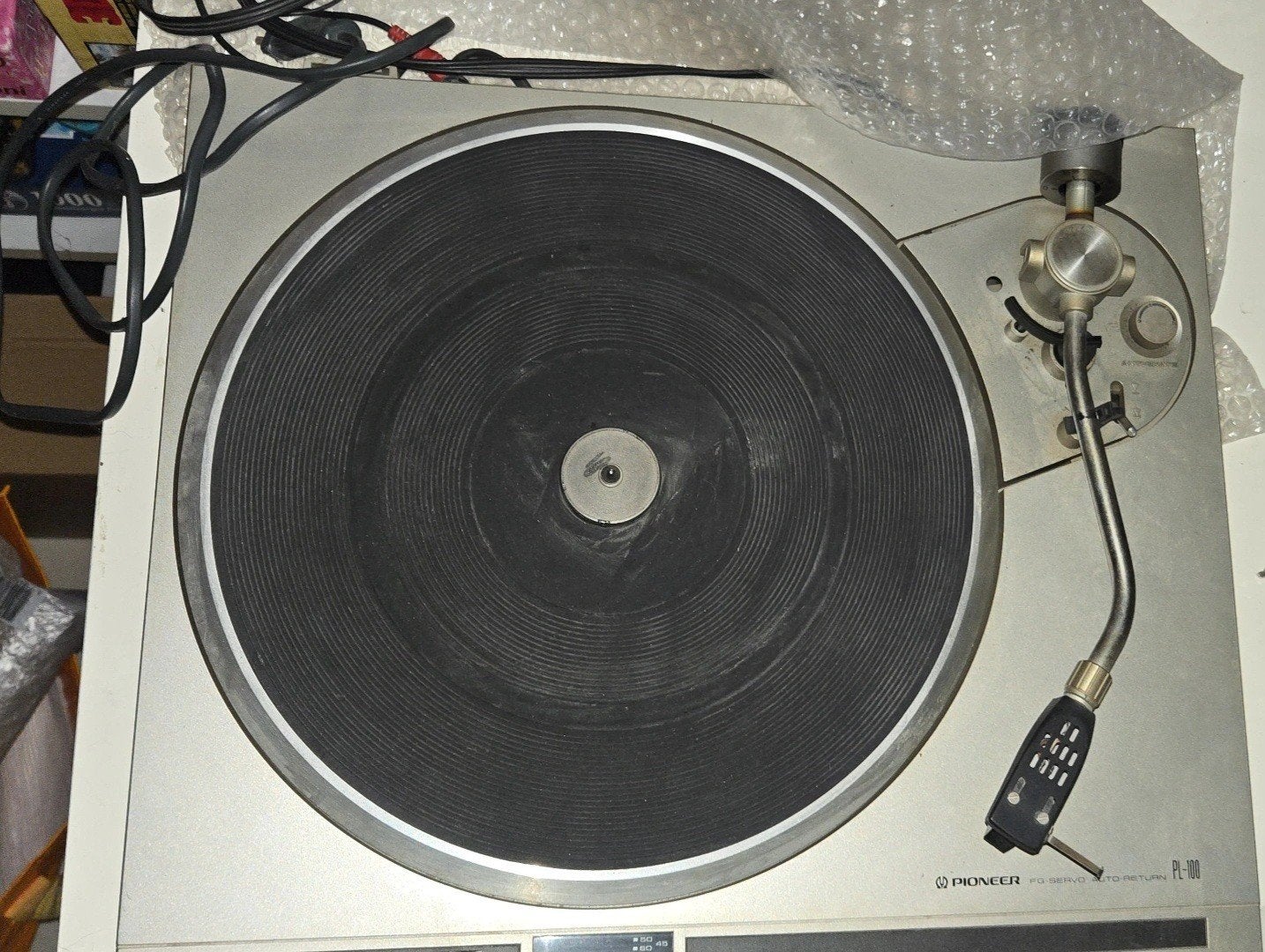 Vintage Pioneer PL-100 Platenspeler (Auto-Return Japan), Ophalen, Gebruikt, Platenspeler, Pioneer