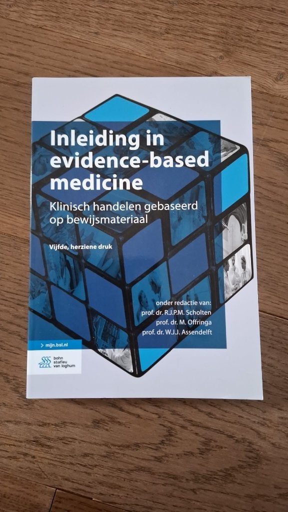 Inleiding in evidence-based medicine, Ophalen of Verzenden, Beta, Zo goed als nieuw, HBO
