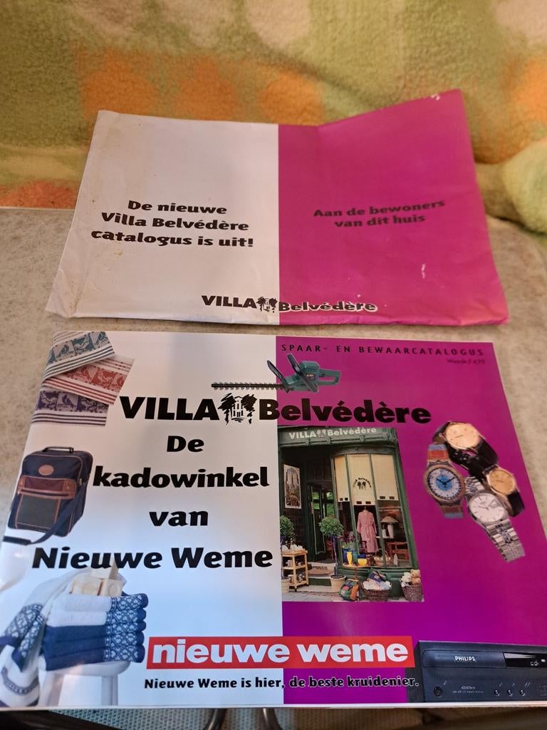 Villa Belvedere Sony Nieuwe Weme vintage, Boeken, Ophalen of Verzenden