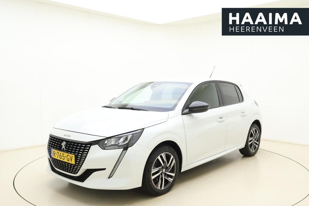 Peugeot 208 1.2 PureTech Allure Pack 100 pk | Navigatie | LM, 101 pk, Gebruikt, Euro 6, Leder en Stof