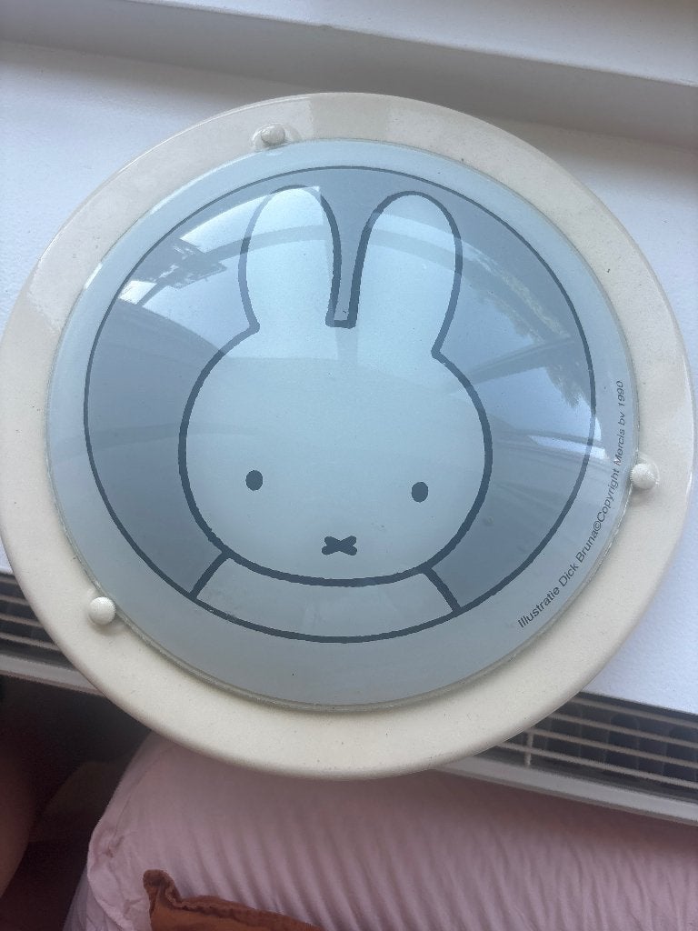 Vintage Nijntje lamp, Ophalen, Zo goed als nieuw, Plafondlamp