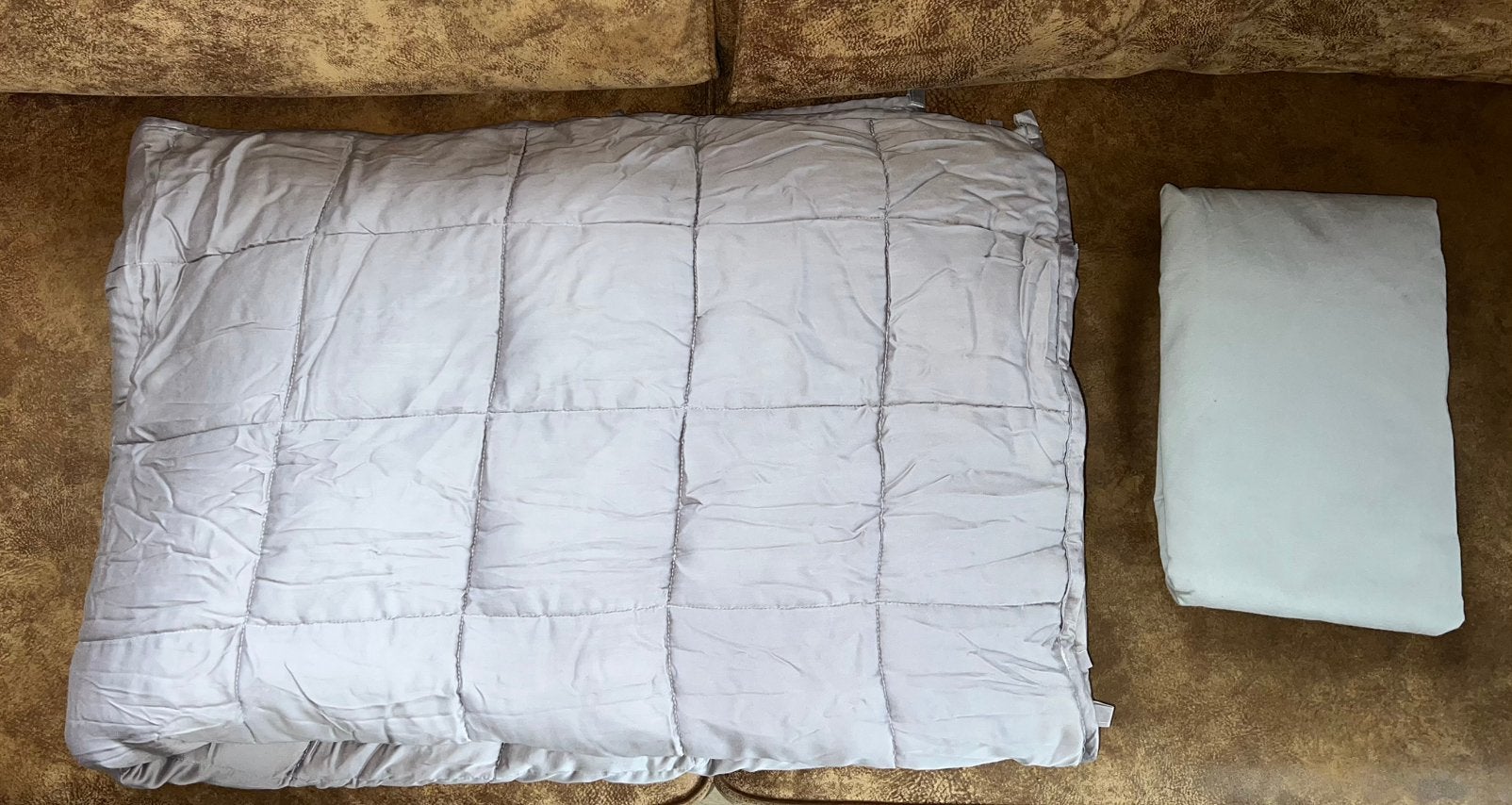 Verzwaringsdeken 10kg, Ophalen, Gebruikt, Eenpersoons, Bamboe