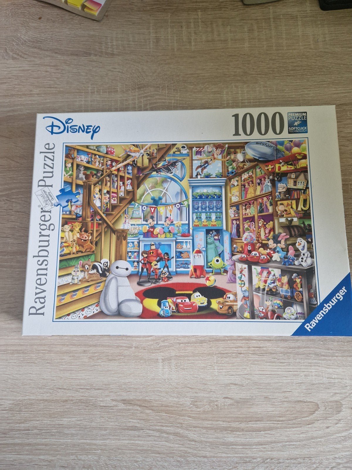 Ravensburger Disney puzzel 1000 stukjes, Ophalen of Verzenden, 500 t/m 1500 stukjes, Zo goed als nieuw, Legpuzzel