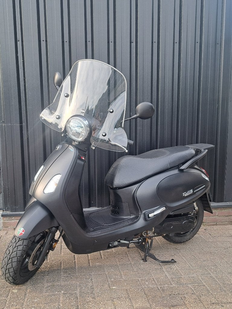 Mat zwarte Sym Fiddle IV bromscooter, Ophalen, Zo goed als nieuw, Benzine, Fiddle