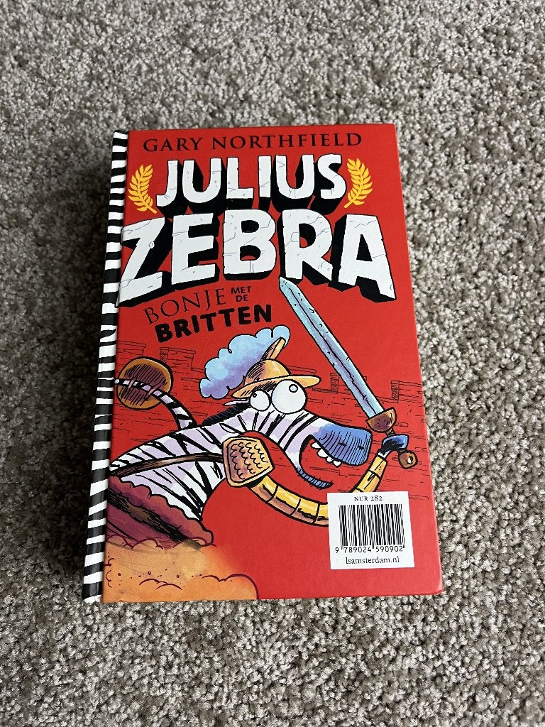 Julius Zebra leesboek 2 boeken in 1, Ophalen of Verzenden, Zo goed als nieuw, Non-fictie