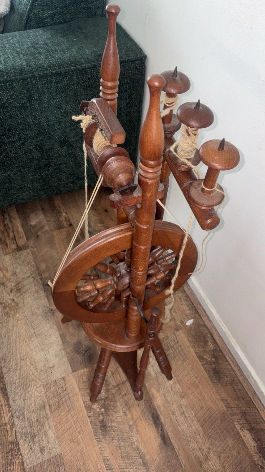 Spinnewiel, Hobby en Vrije tijd, Spinnewielen en Spinnen, Ophalen of Verzenden, Spinnewiel