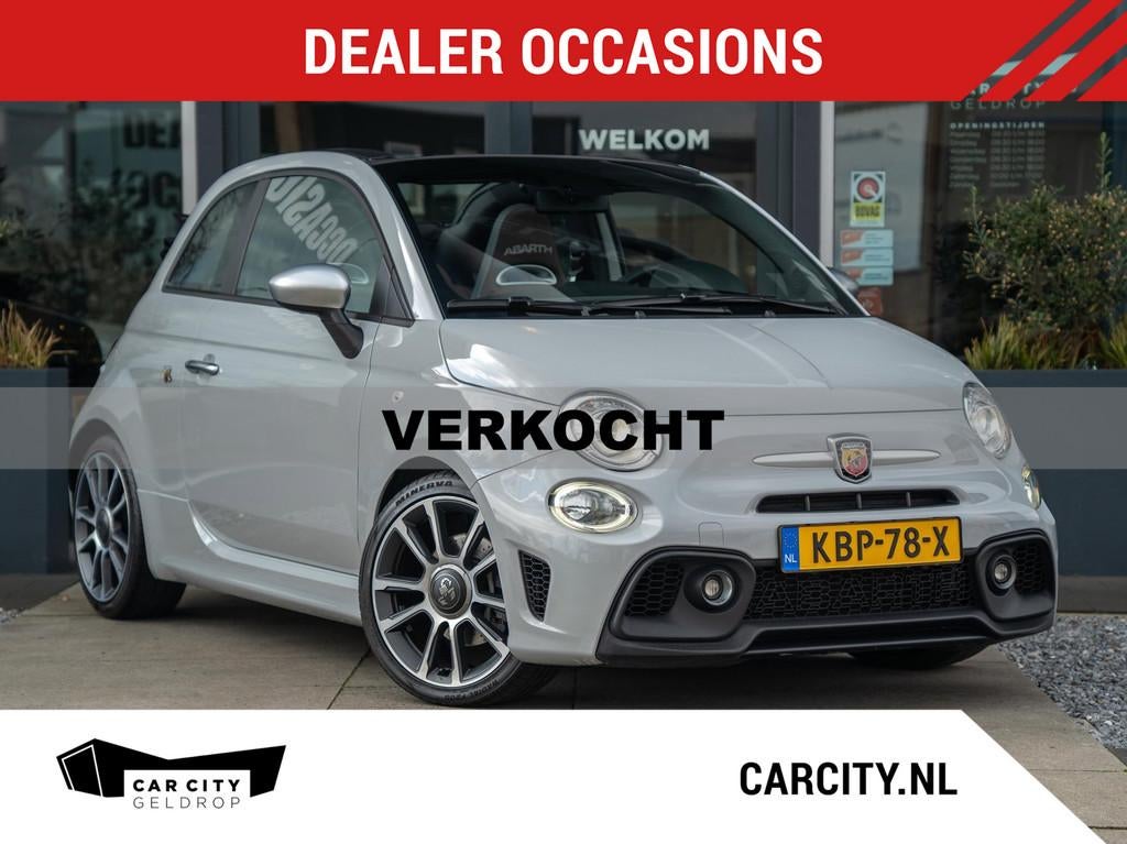 Abarth 595C 1.4 T-Jet 165PK Turismo / Xenon / Beats / Carpla, Auto's, Abarth, Voorwielaandrijving, Gebruikt, 4 stoelen, Handgeschakeld