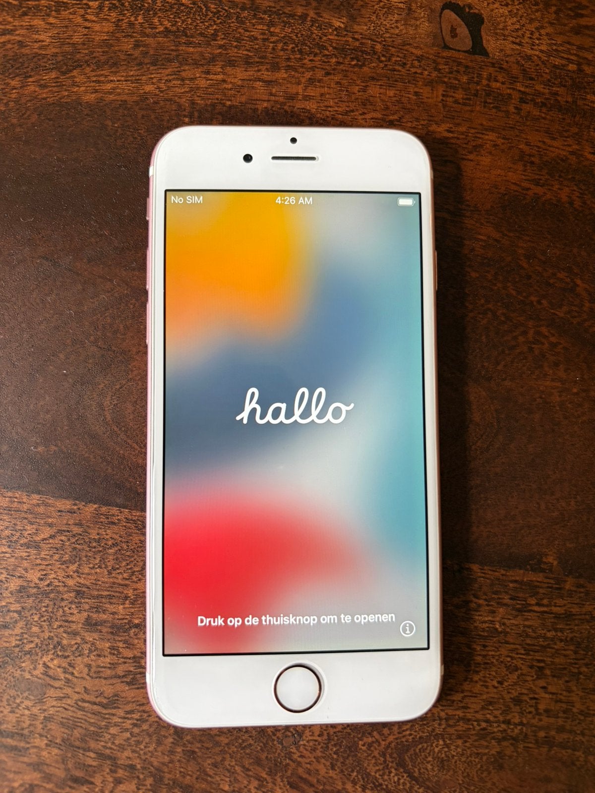 Iphone 6S, 80 %, Gebruikt, Ophalen of Verzenden, Roze