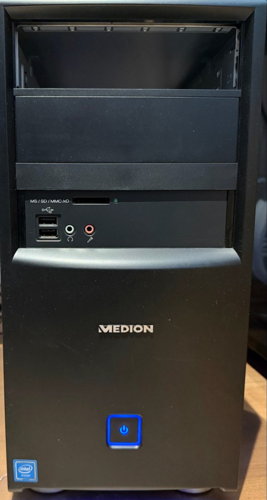 Medion Desktop PC - Intel Celeron N3050 - Zonder opslag, Computers en Software, Desktop Pc's, Gebruikt, Minder dan 4 GB, Minder dan 2 Ghz