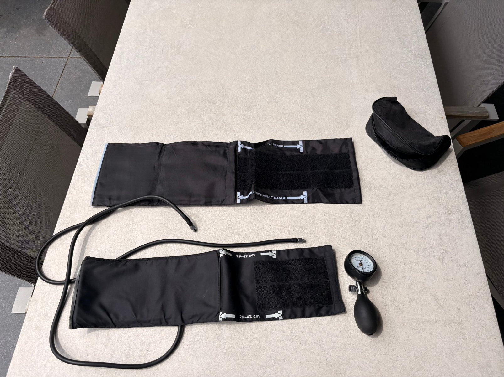 Welch Allyn bloeddrukmeter met brede band, Ophalen, Gebruikt