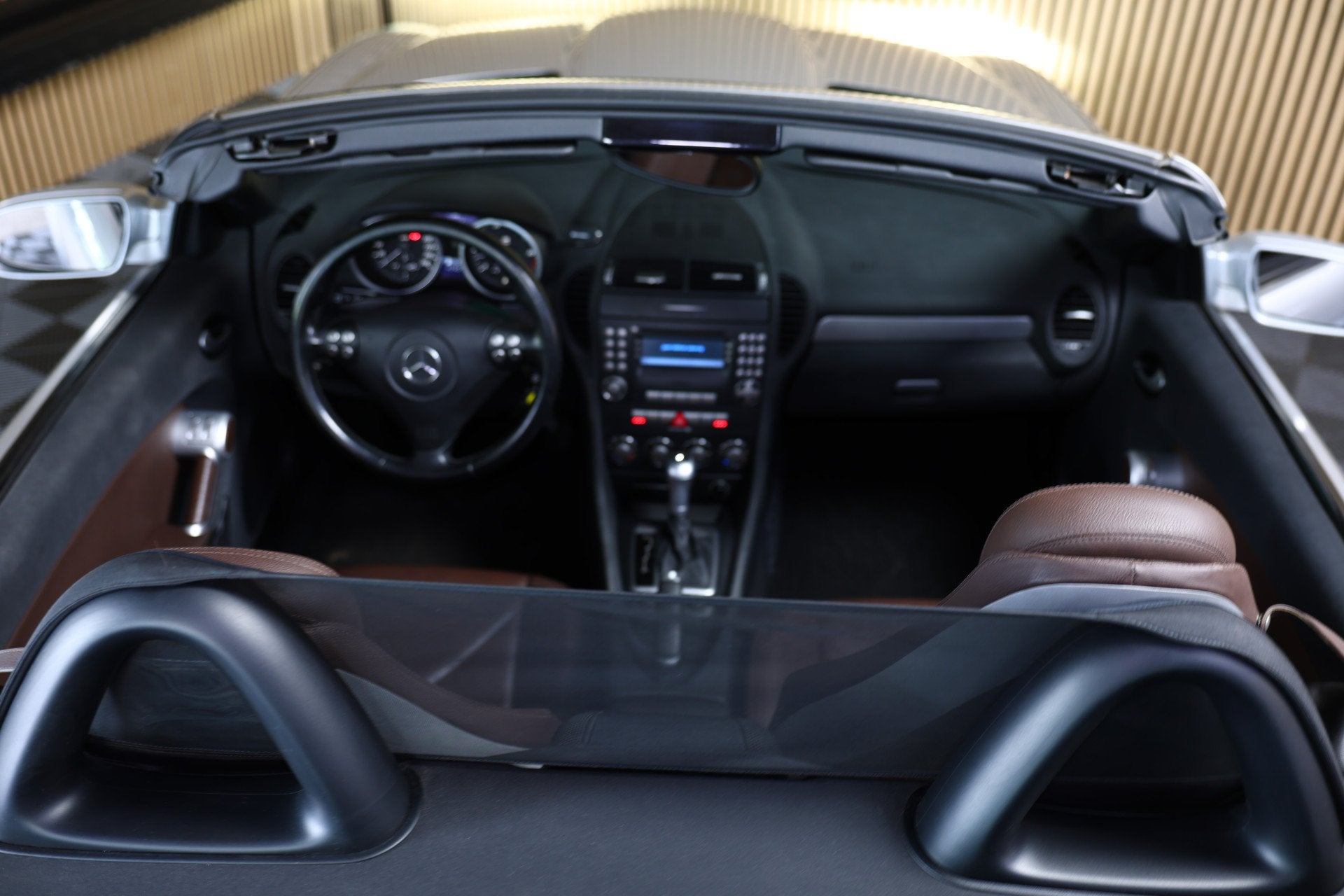Mercedes-Benz SLK 350 106.000 km ! Sportleder Topstaat !, Auto's, Achterwielaandrijving, Gebruikt, Cabriolet, 2 stoelen