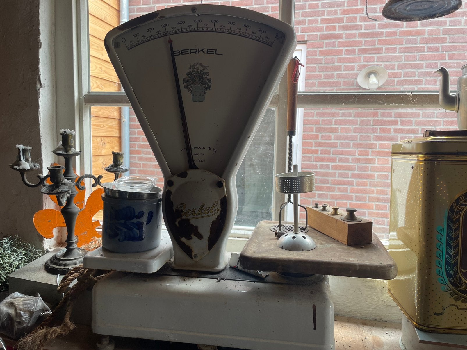 Berkel weegschaal, Witgoed en Apparatuur, Ophalen of Verzenden, Gebruikt, 500 gram of grover, Minder dan 10 kg