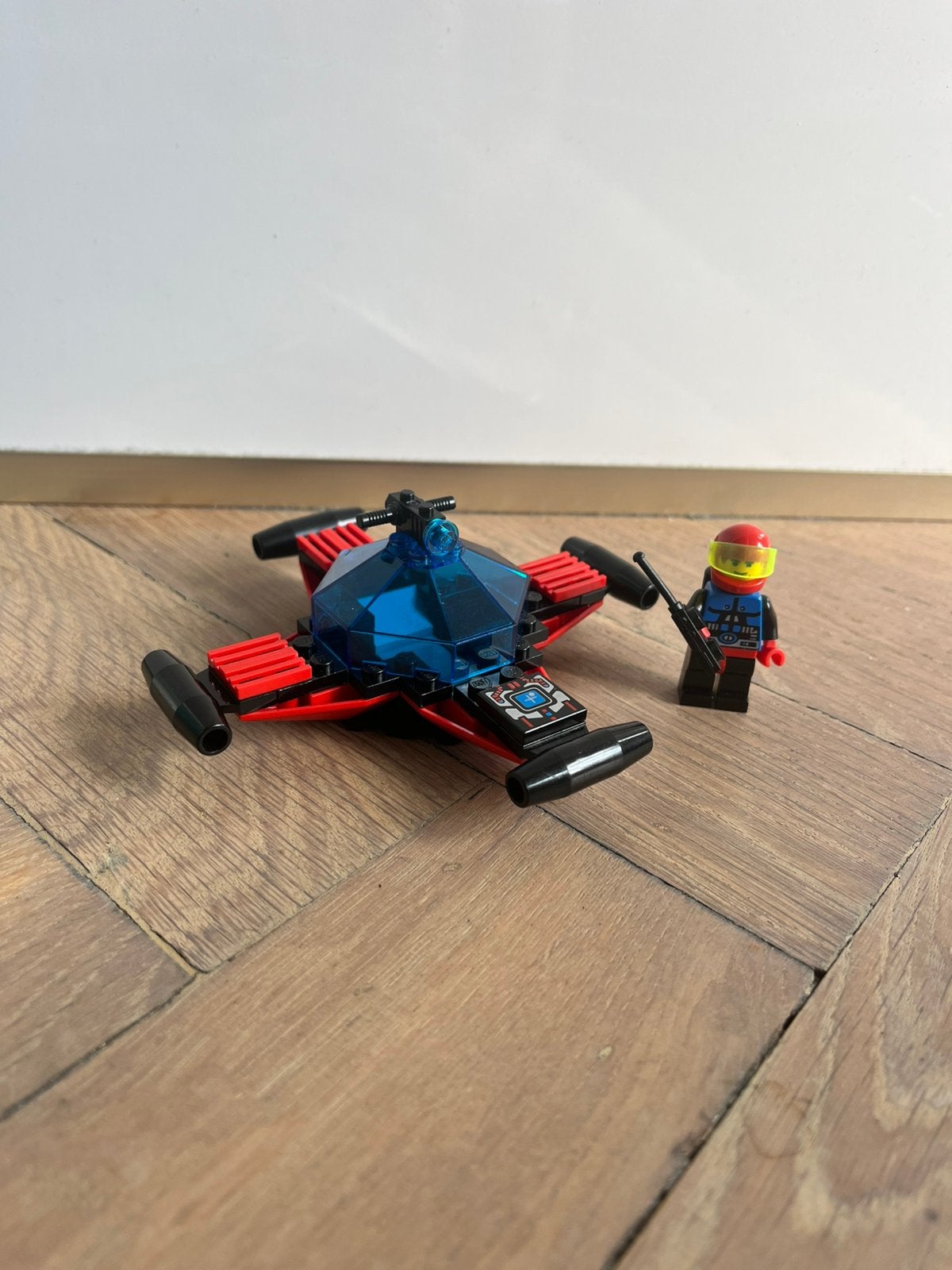 Lego system space 6835 saucer scout spyrius schotelverkenner, Lego, Ophalen of Verzenden, Zo goed als nieuw, Space