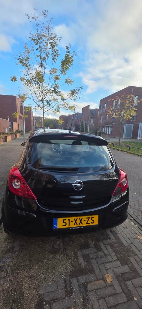 Opel Corsa 2007 Zwart, Auto's, Zwart, 1364 cc, Corsa, 1040 kg