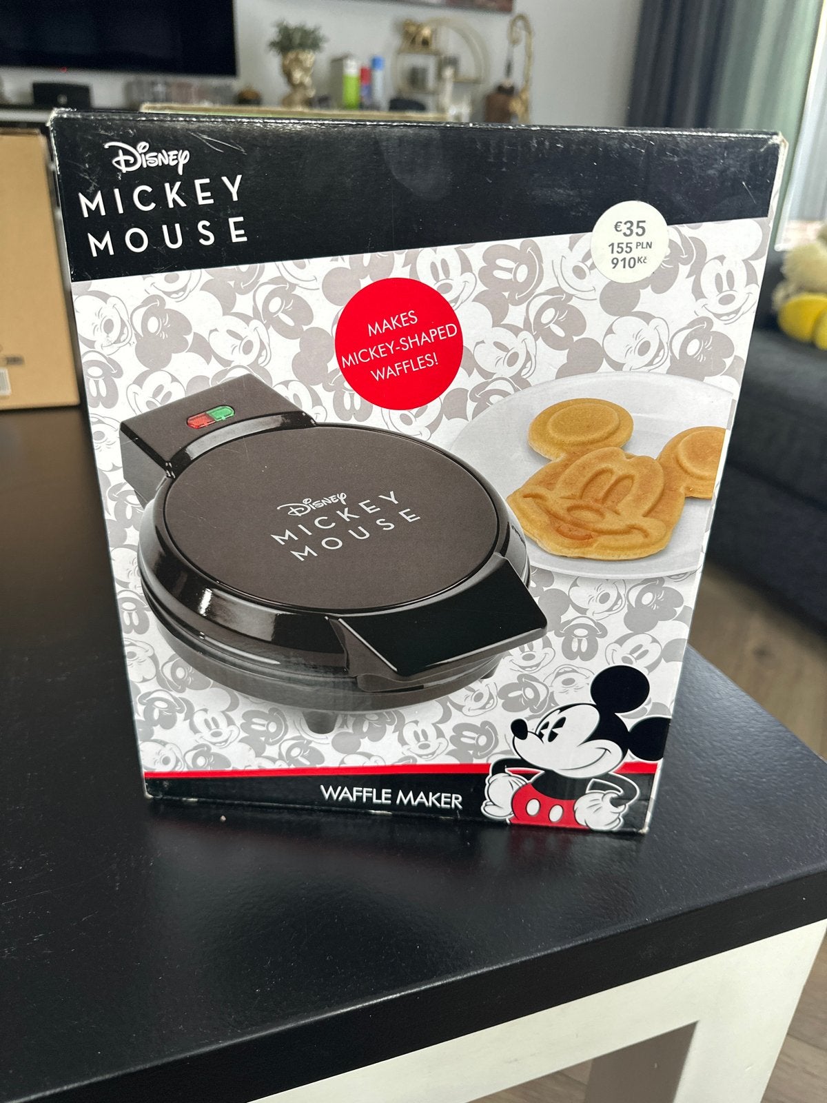 Nieuwe Disney Mickey Mouse Wafelijzer, Witgoed en Apparatuur, Ophalen of Verzenden, Nieuw