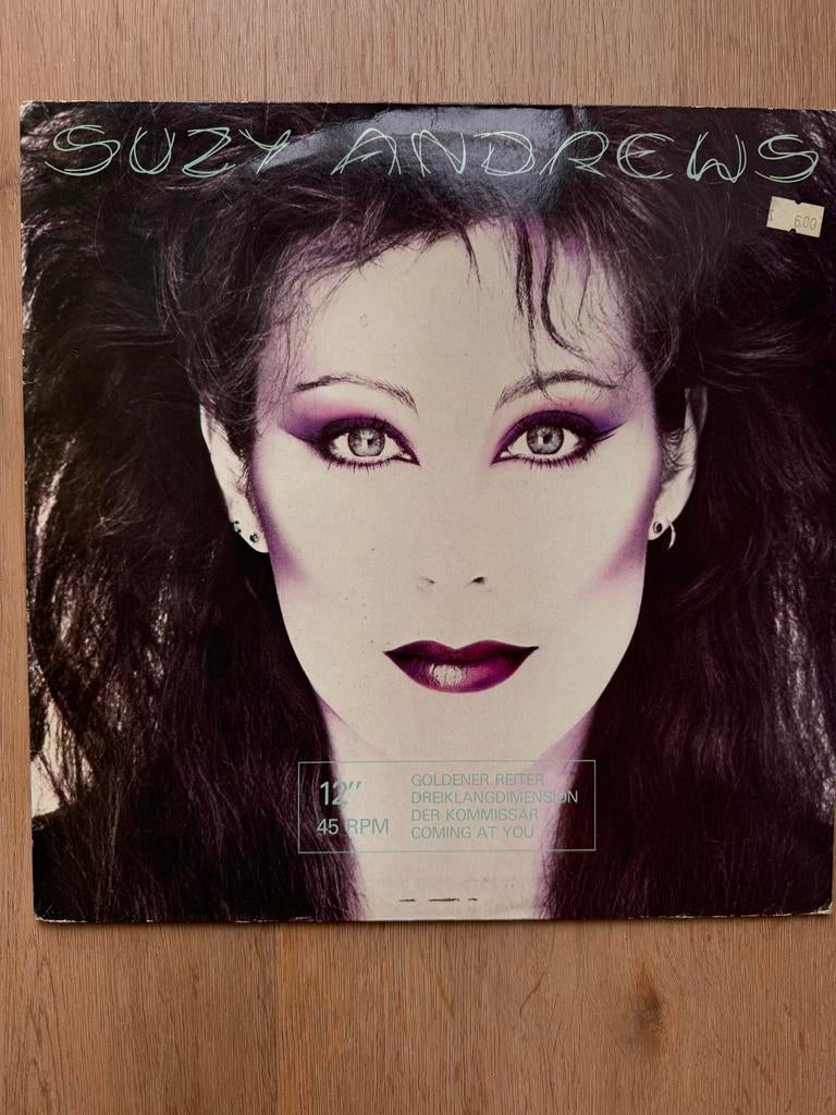 Suzy Andrews - 12" Vinyl EP (Goldener Reiter, Der Kommissar), Ophalen of Verzenden, Gebruikt, 12 inch