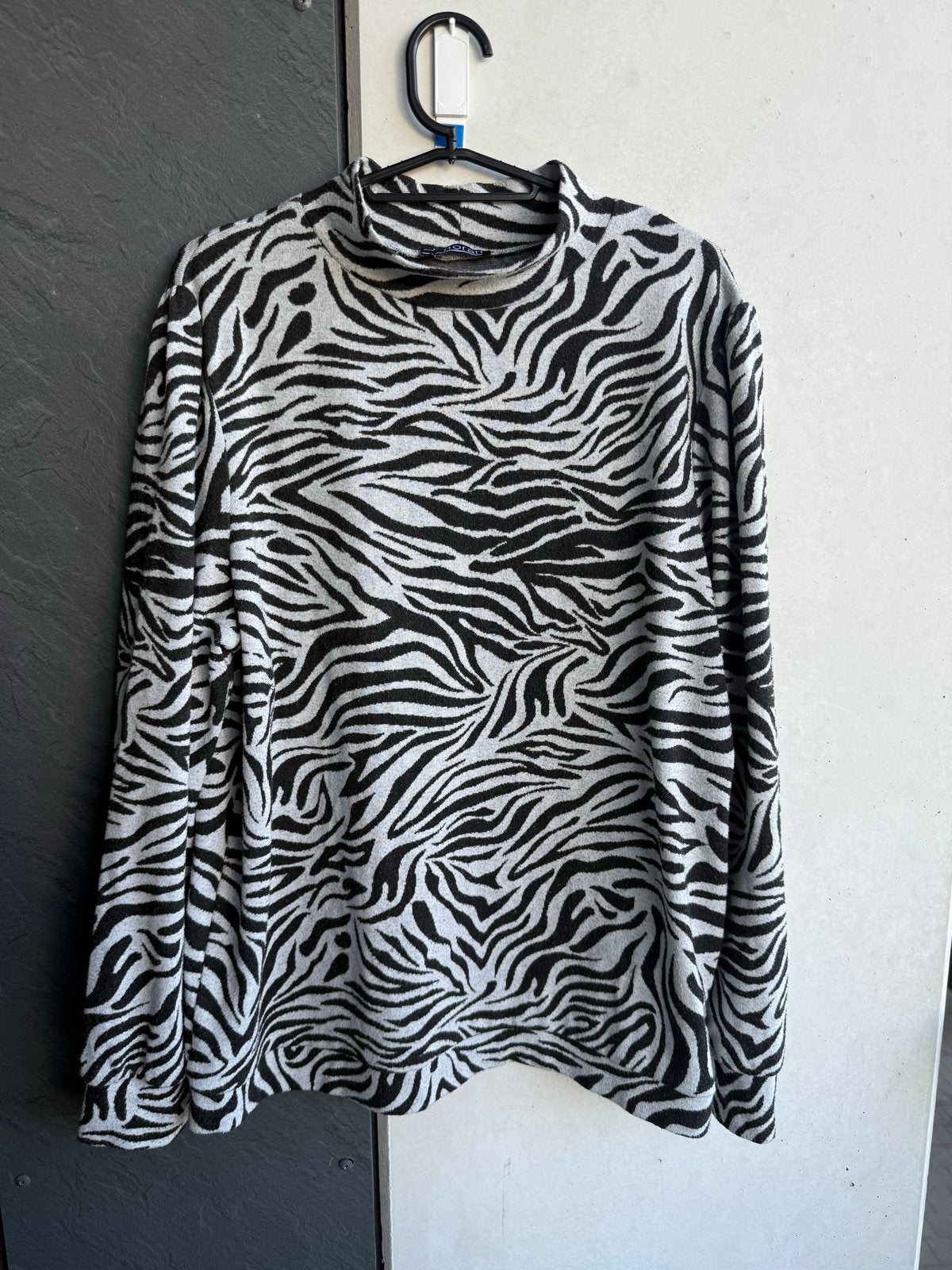 Norah Zebra Print Trui Maat 42, Ophalen of Verzenden, Gedragen, Maat 42/44 (L), Zwart