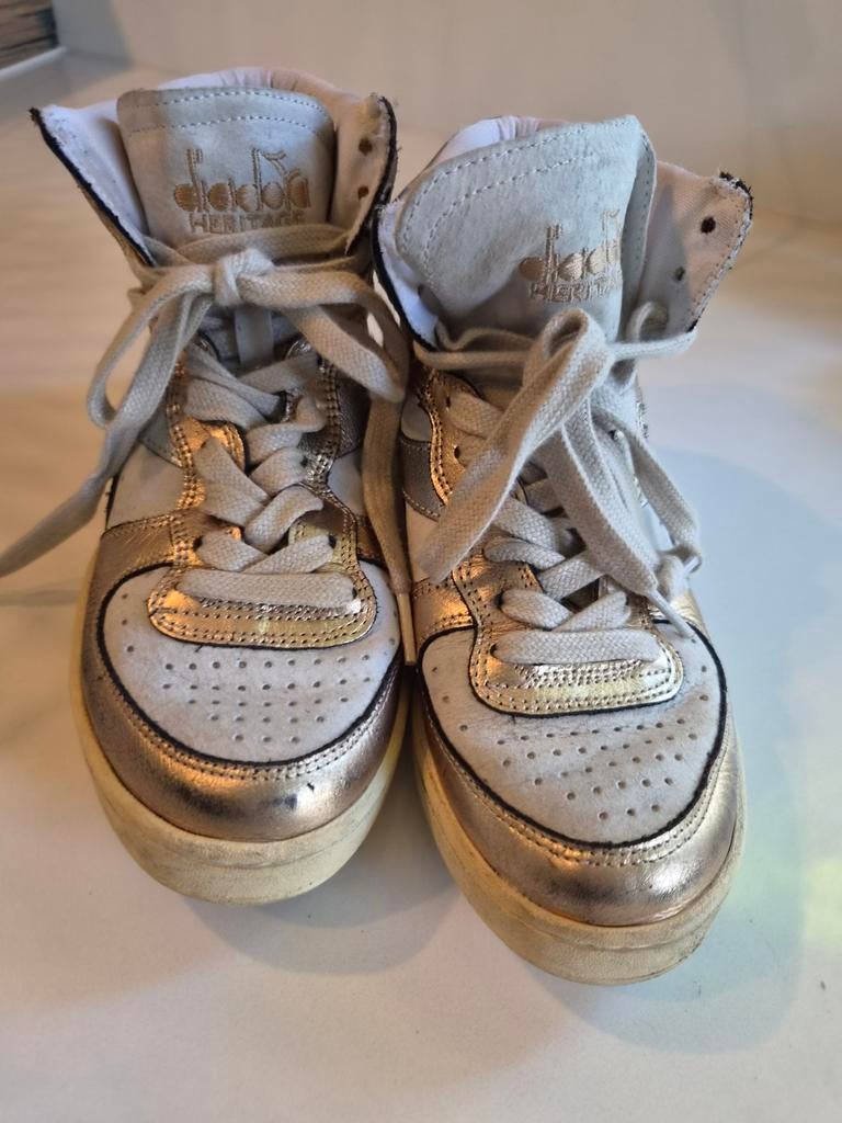 Diadora Heritage gympen 38, Kleding | Dames, Ophalen of Verzenden, Zo goed als nieuw, Overige kleuren, Sneakers of Gympen