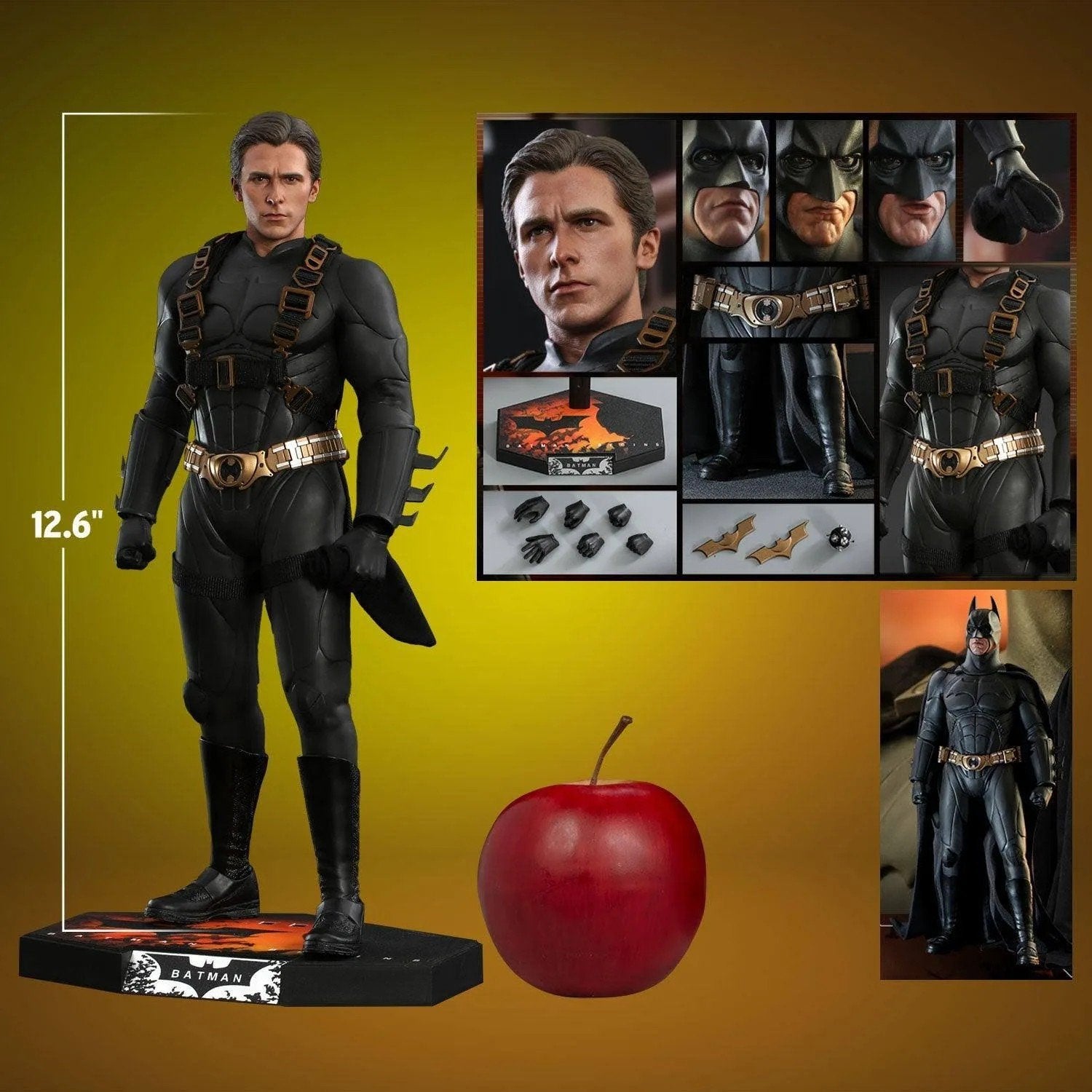 Hot Toys Batman Begins 1/6 Schaal Collectible Figuur, Ophalen of Verzenden, Zo goed als nieuw