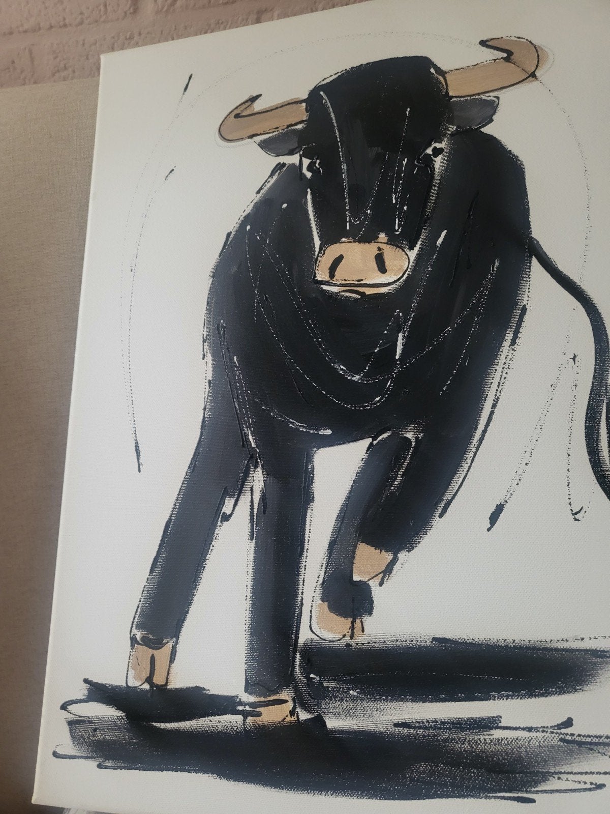 Schilderij van Corrie Leushuis., Antiek en Kunst, Kunst | Schilderijen | Modern, Ophalen