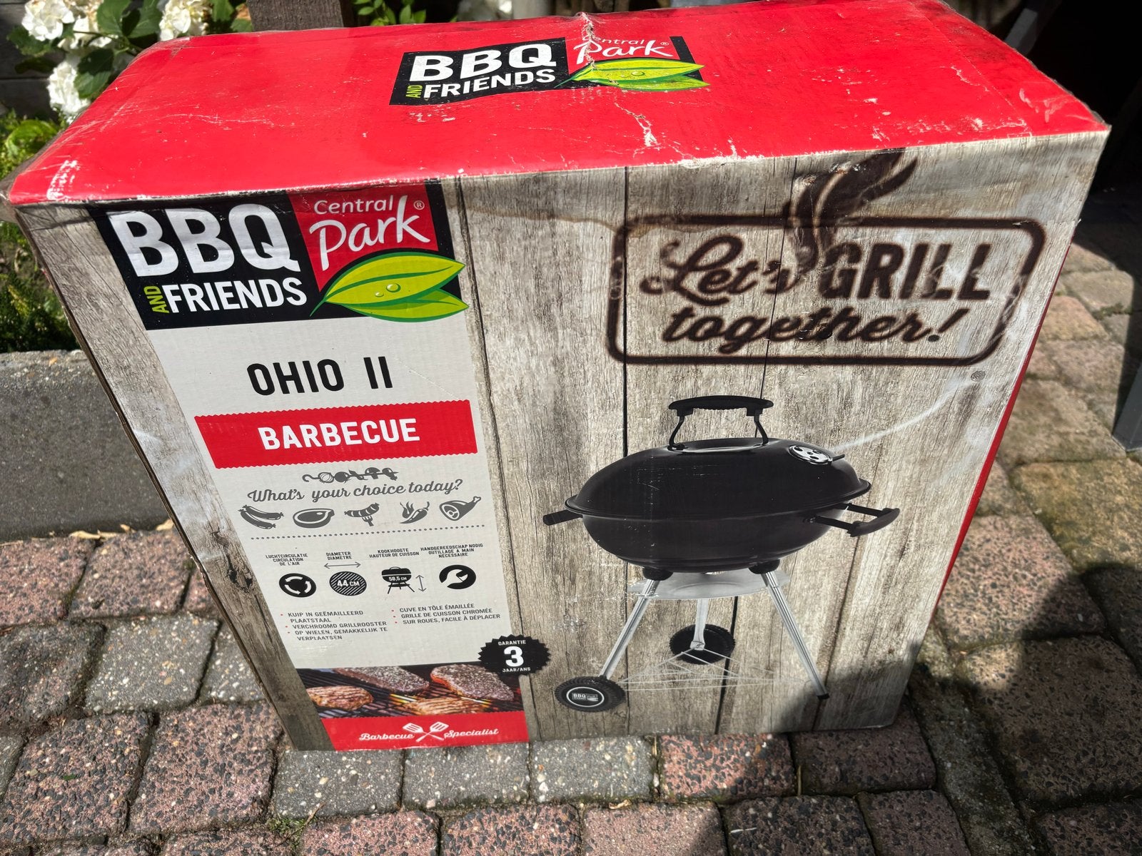 Central Park Ohio II Barbecue - Nieuw in doos!, Ophalen, Nieuw