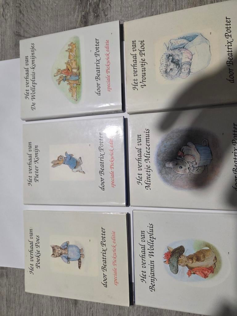 6 Beatrix Potter boeken, speciale Pickwick editie, Boeken, Ophalen of Verzenden
