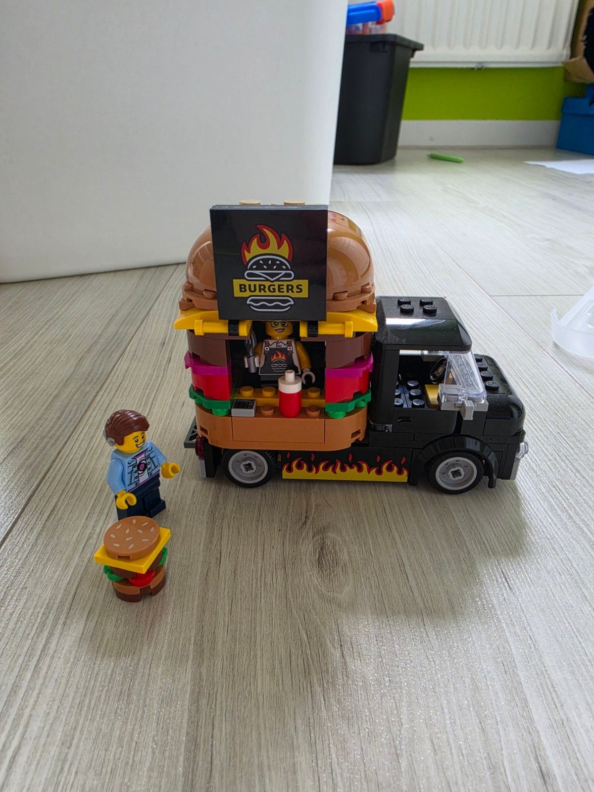 Lego City Hamburgertruck (60404), Ophalen of Verzenden, Zo goed als nieuw