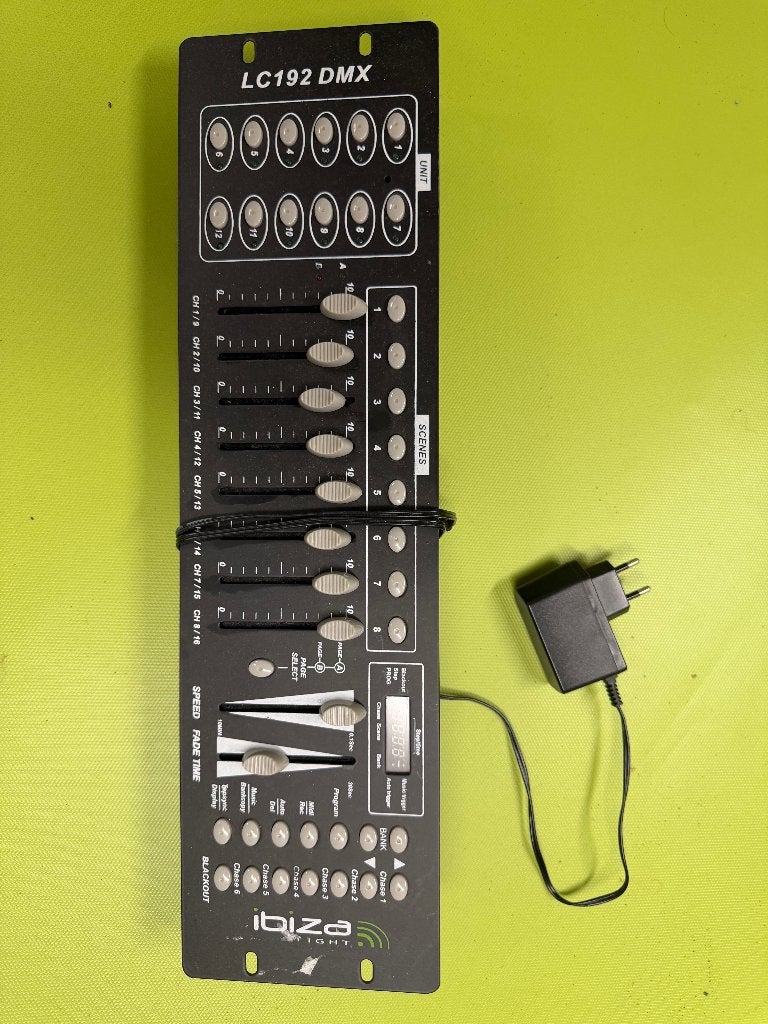 Ibiza Light LC192 DMX controller, Ophalen, Gebruikt, Licht
