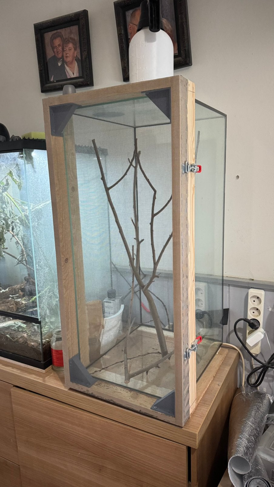 Aquarium/insectarium/terrarium, Dieren en Toebehoren, Ophalen, Zo goed als nieuw