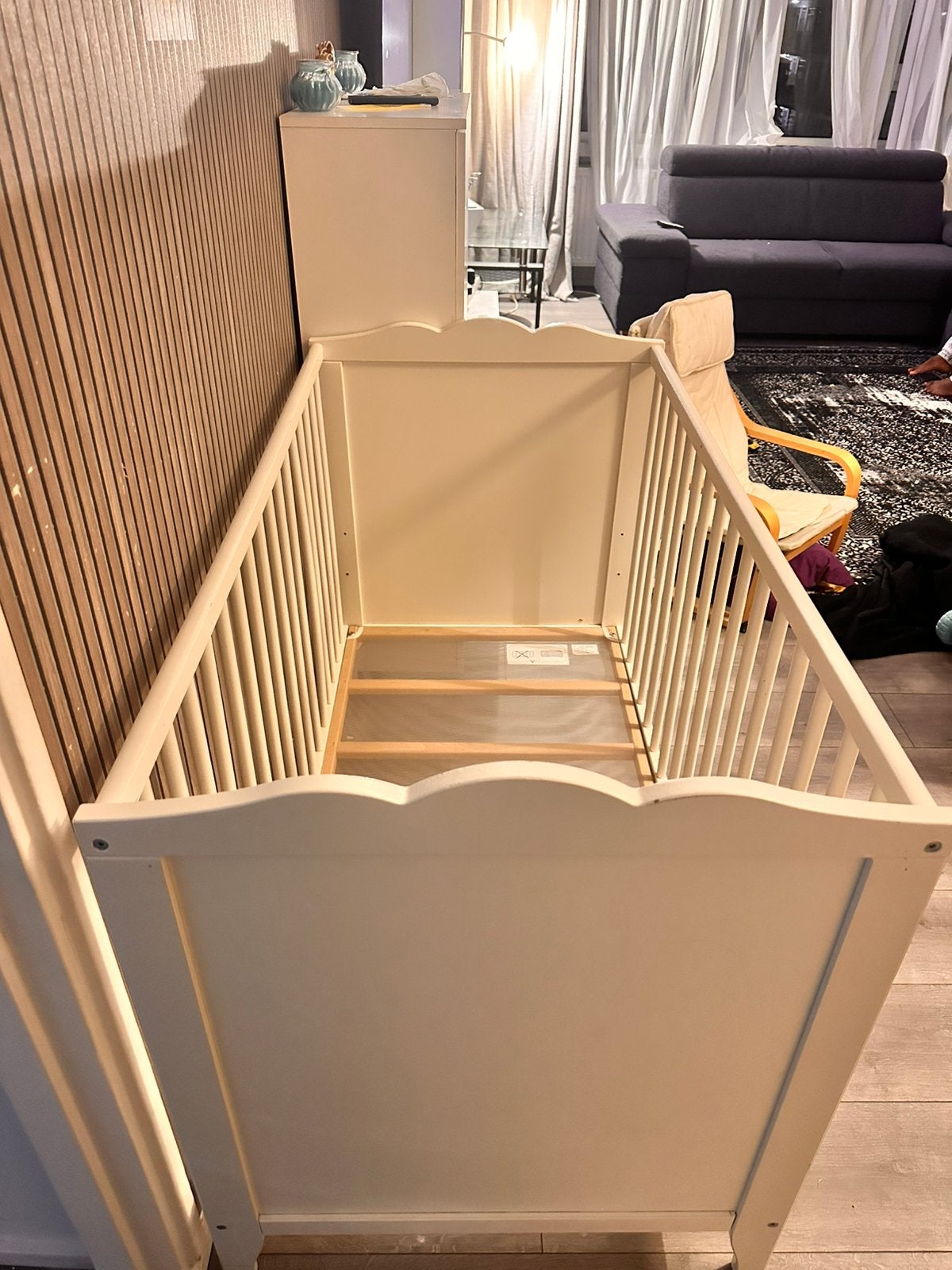 Baby bed, Ophalen of Verzenden, Zo goed als nieuw, Ledikant