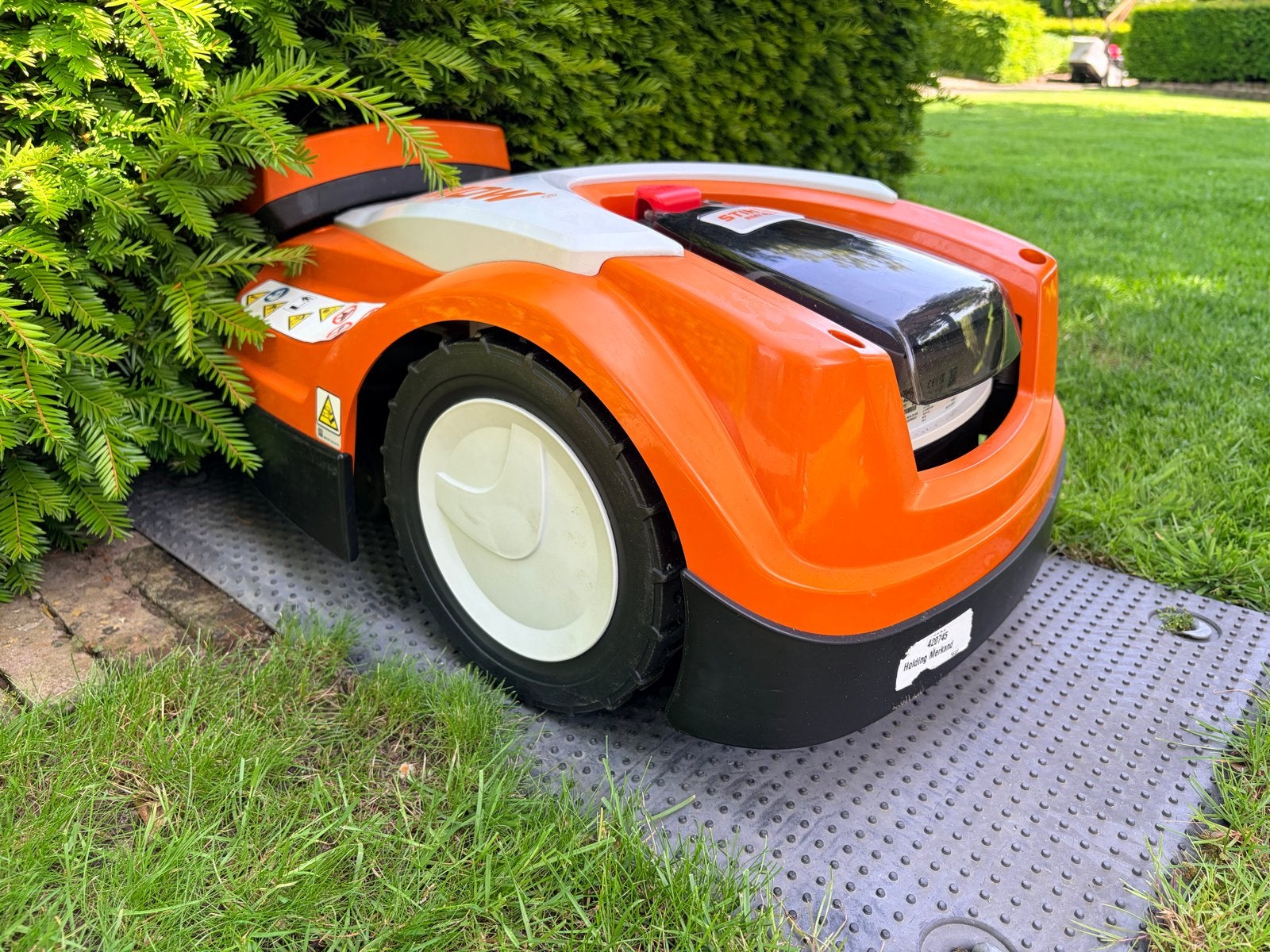 Stihl RMI 422 Robotmaaier - iMOW, Cirkelmaaier, Gebruikt, Accu-grasmaaier, Mulchfunctie