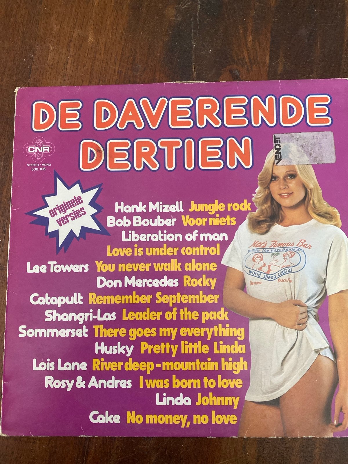 De Daverende Dertien - Originele Versies LP, LP, Gebruikt, Pop, Ophalen of Verzenden