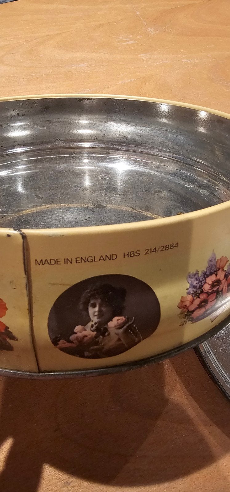 Klassieke koektrommel - Made in England, Ophalen of Verzenden