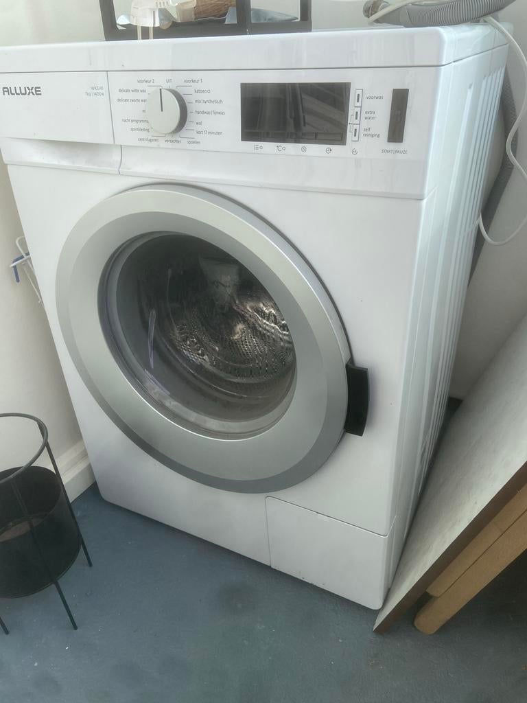 Alluxe WK3142 Wasmachine - Gebruikt, werkt goed, Witgoed en Apparatuur, Ophalen, Gebruikt, Minder dan 85 cm, Voorlader