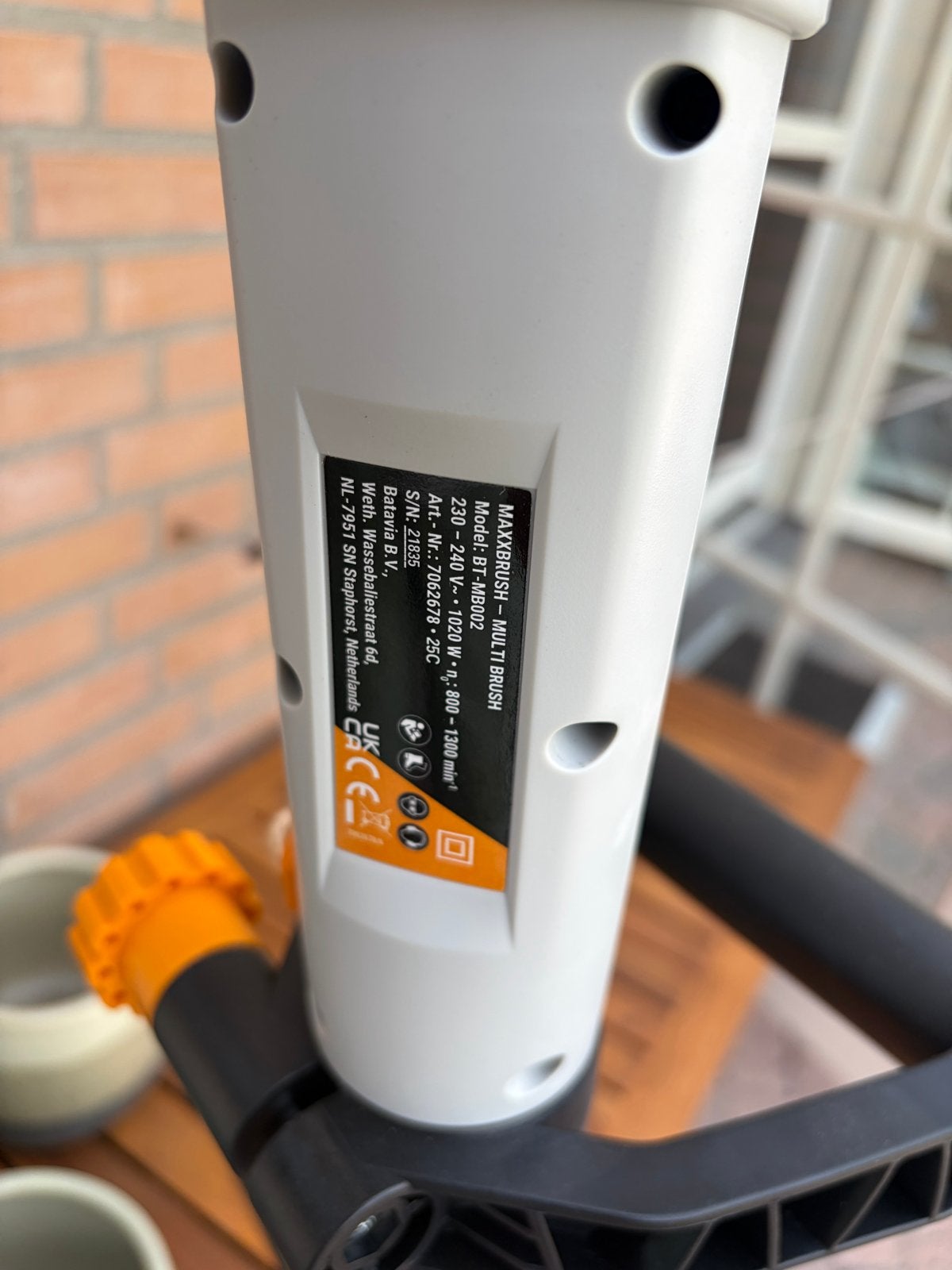 Batavia Maxxbrush Elektrische Terrasreiniger, Ophalen, Zo goed als nieuw, Overige soorten