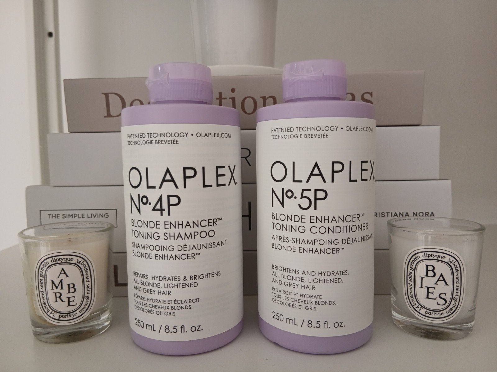 Olaplex N4 + 5P Blond Enhancer shampoo + conditioner nu €39, Sieraden, Tassen en Uiterlijk, Uiterlijk | Haarverzorging, Nieuw