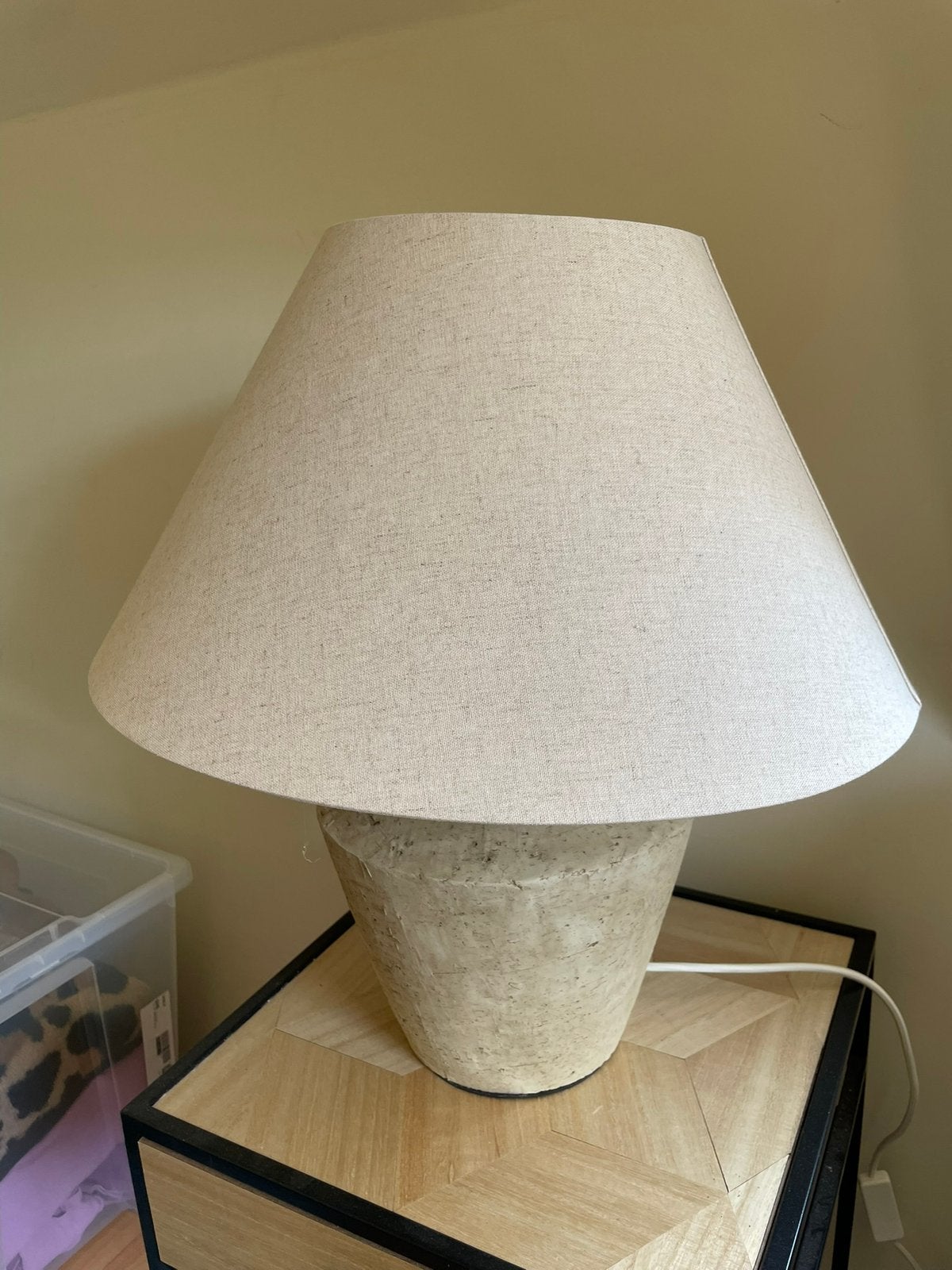 Zara Home Tafellamp, Overige merken, E27 (groot), Zo goed als nieuw, Ophalen
