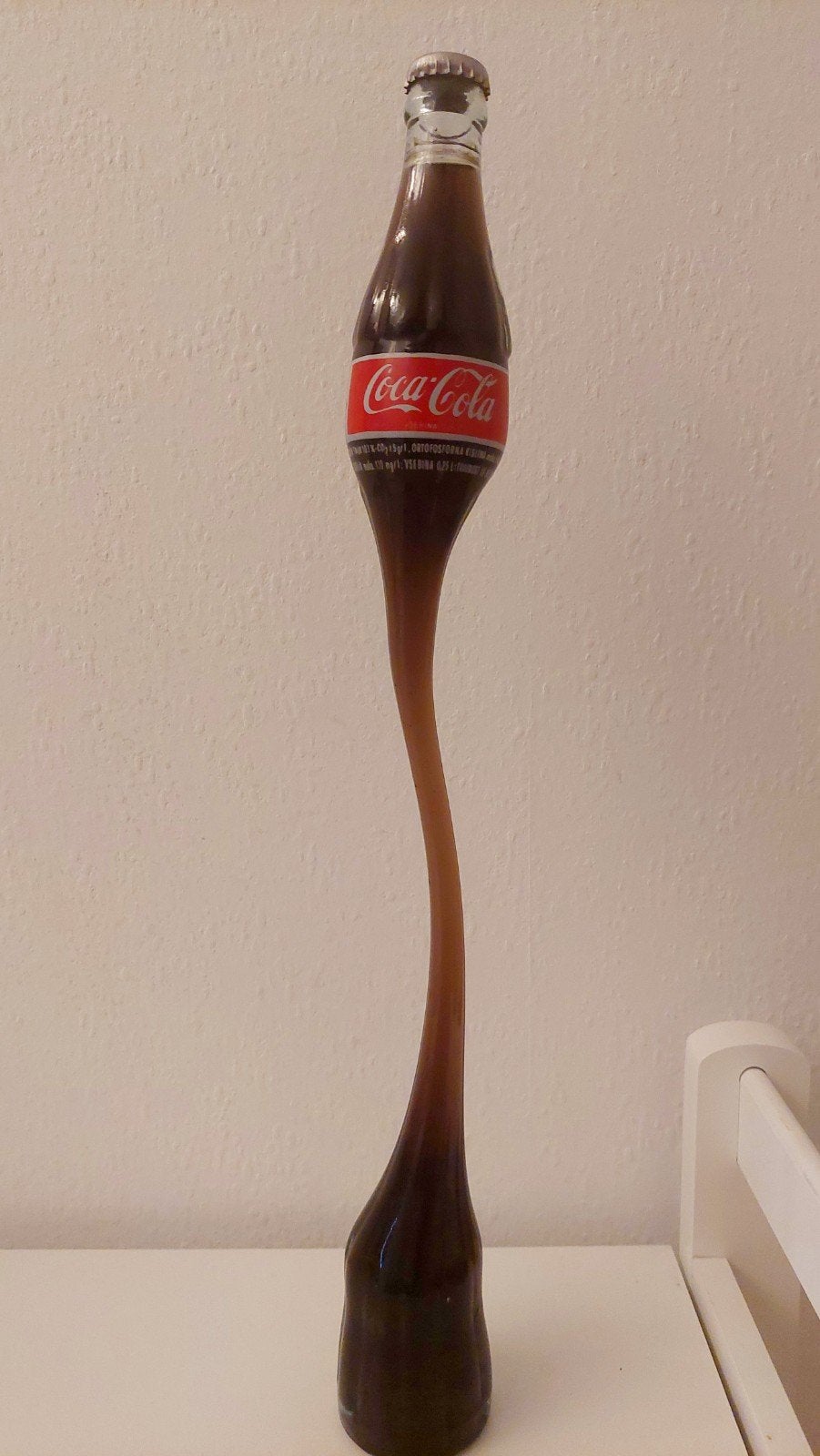 Unieke Coca-Cola fles - Decoratief object, Ophalen